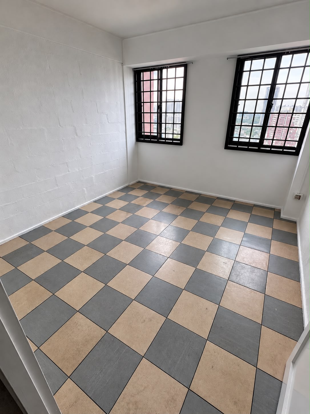 Floor Scrub - before